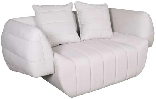 Dvivietė sofa, Nua, balta