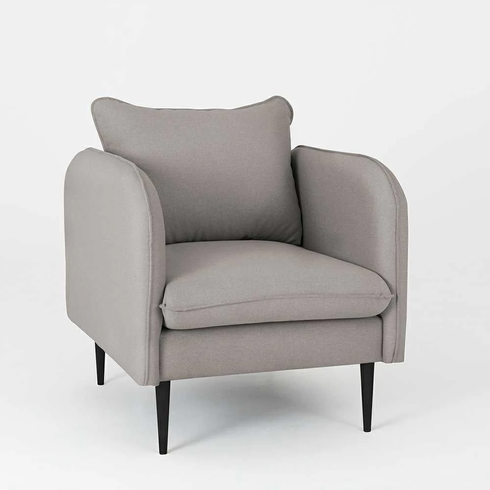 Fotelis Customform Kėdė, POSH Juodas, 89x80x90 cm, Juoda