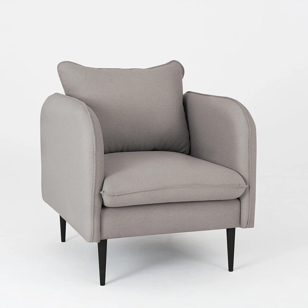 Fotelis Customform Kėdė, POSH Juodas, 89x80x90 cm, Juoda
