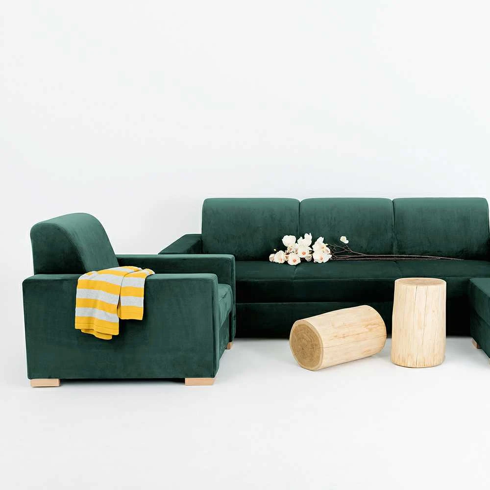 Fotelis Customform Kėdė, STABLE, 95x90x82 cm, Avokadas