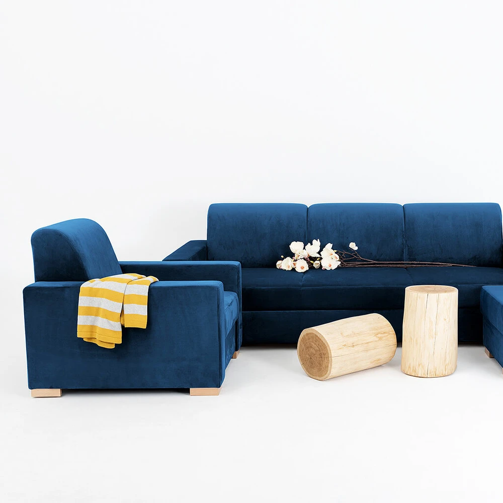Fotelis Customform Kėdė, STABLE, 95x90x82 cm, Rašalo spalva
