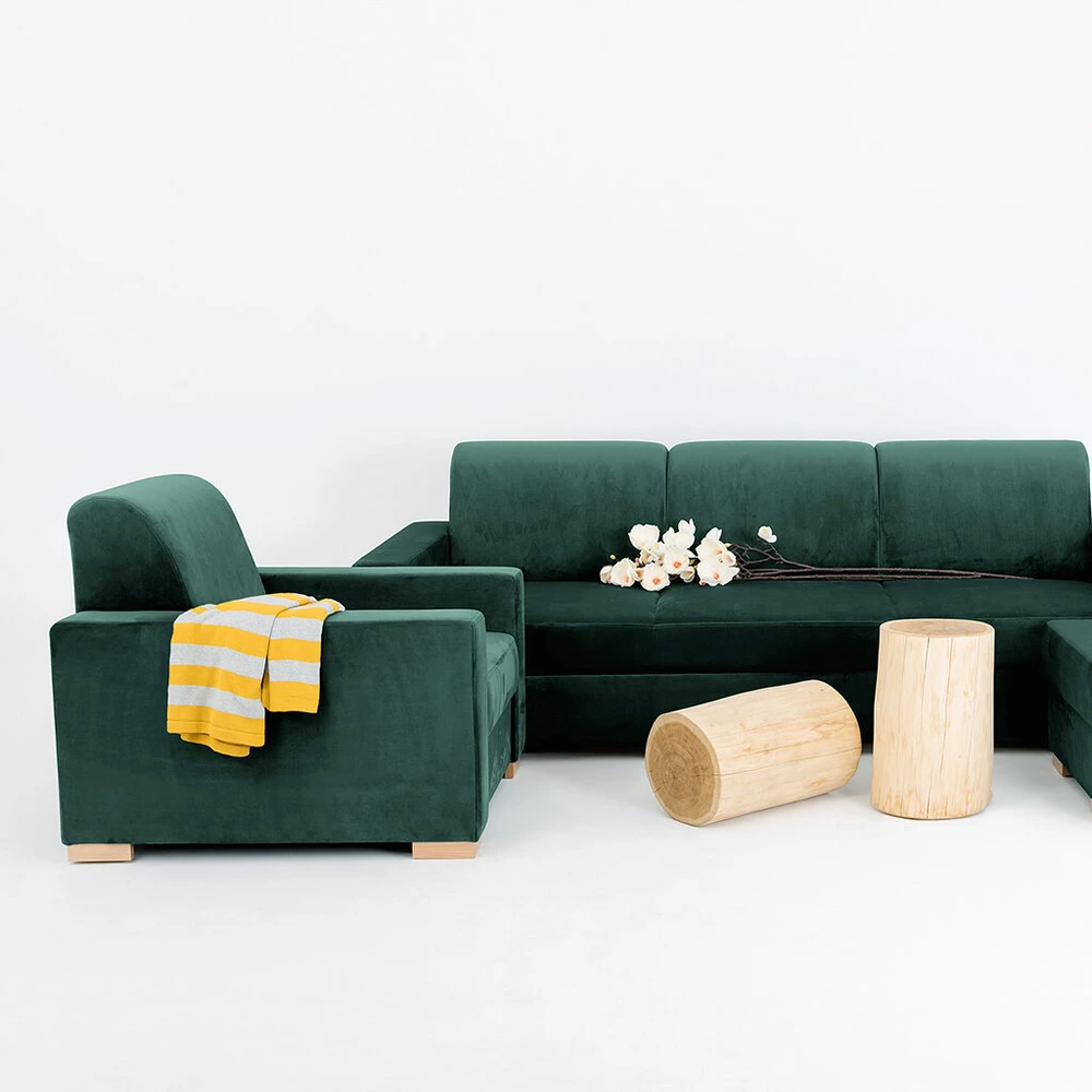 Fotelis Customform Kėdė, STABLE, 95x90x82 cm, Avokadas