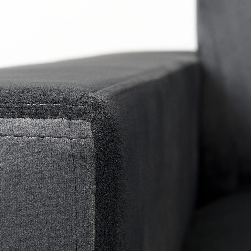 Fotelis Customform Kėdė, STABLE, 95x90x82 cm, Gelsvai Pilka