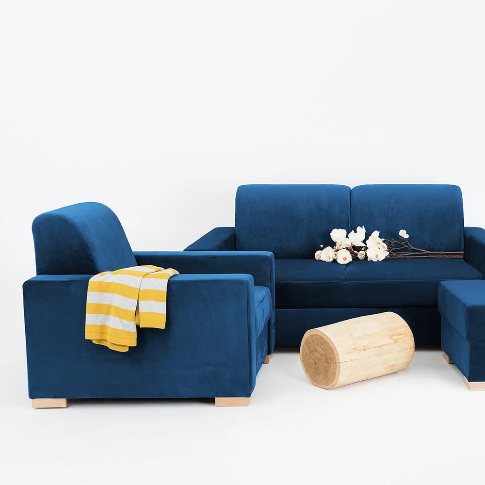 Fotelis Customform Kėdė, STABLE, 95x90x82 cm, Rašalo spalva