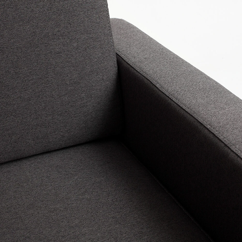 Fotelis Customform Sofa, Willy, 97x230 cm, Tamsus Houndstooth