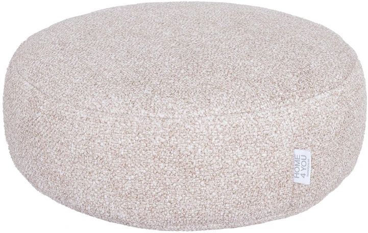 Fotelis Home4You Kėdė LEO D44cm, H18cm, smėlio spalvos