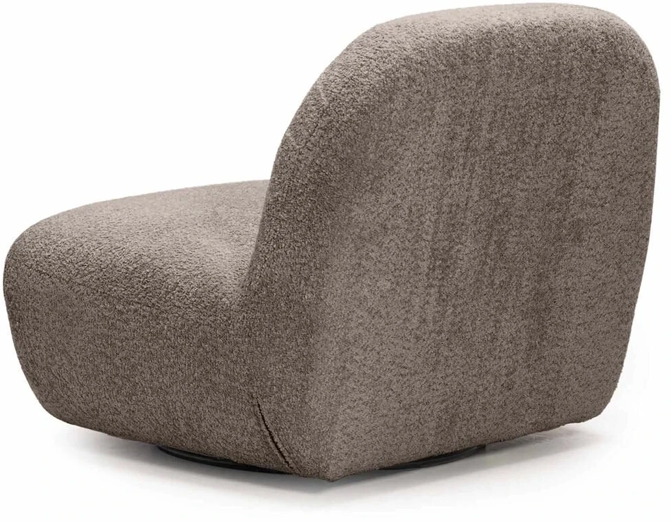 Fotelis Novanook Lounge kėdė, BOCHIC, 82x83x73 cm, Šviesiai pilka