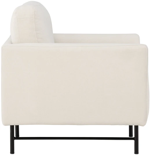 Fotelis Venture Design 1-vietės sofa, Dangus, 86x87x68 cm, Balta