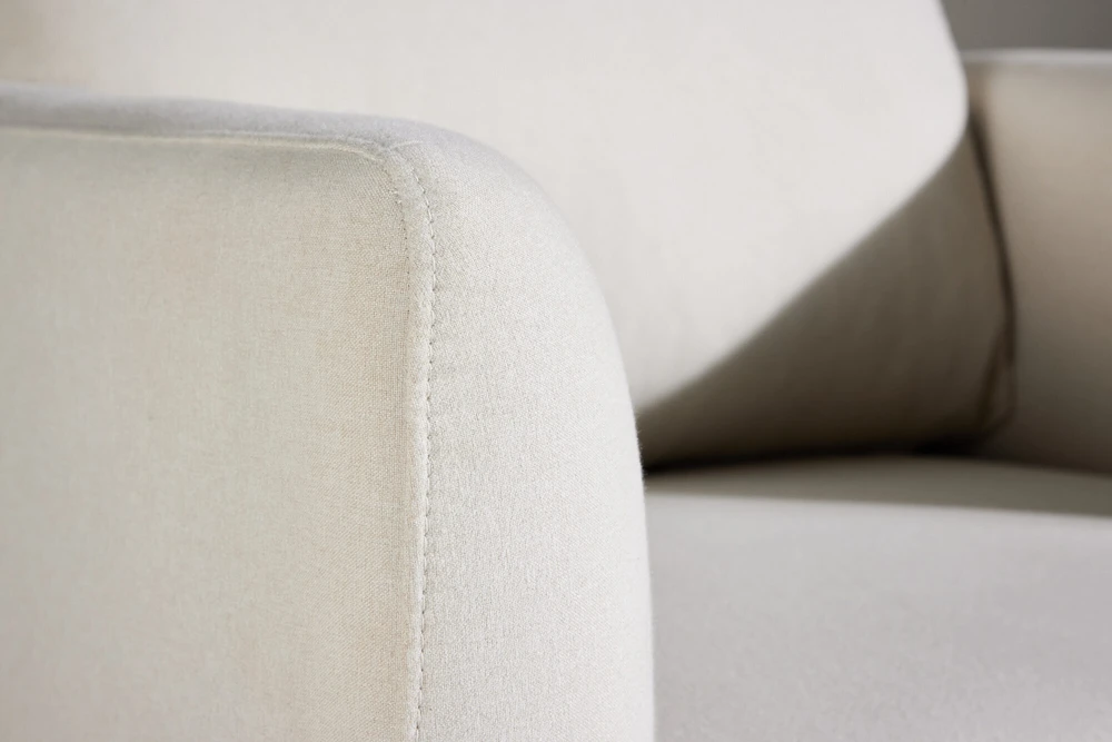 Fotelis Venture Design 1-vietės sofa, Dangus, 86x87x68 cm, Balta
