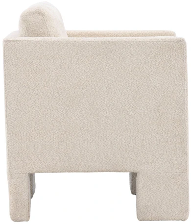 Fotelis Venture Design Vieno asmens sofa, Ragusa, 74x87x80 cm, Balta