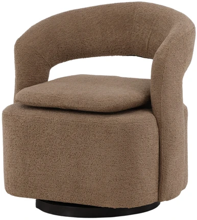Fotelis Venture Design Vieno sėdynės sofa, Laurel, 72x75x69 cm, Bėžinės spalva