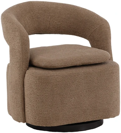 Fotelis Venture Design Vieno sėdynės sofa, Laurel, 72x75x69 cm, Bėžinės spalva