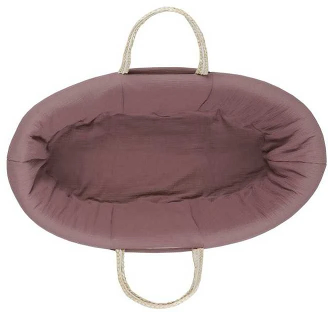 Happymoses Mozės uždanga, medvilnės pamušalu, 0,77x0,36x0,36 m, violetinė