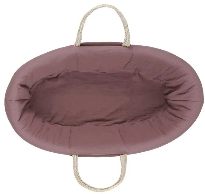 Happymoses Mozės uždanga, medvilnės pamušalu, 0,77x0,36x0,36 m, violetinė