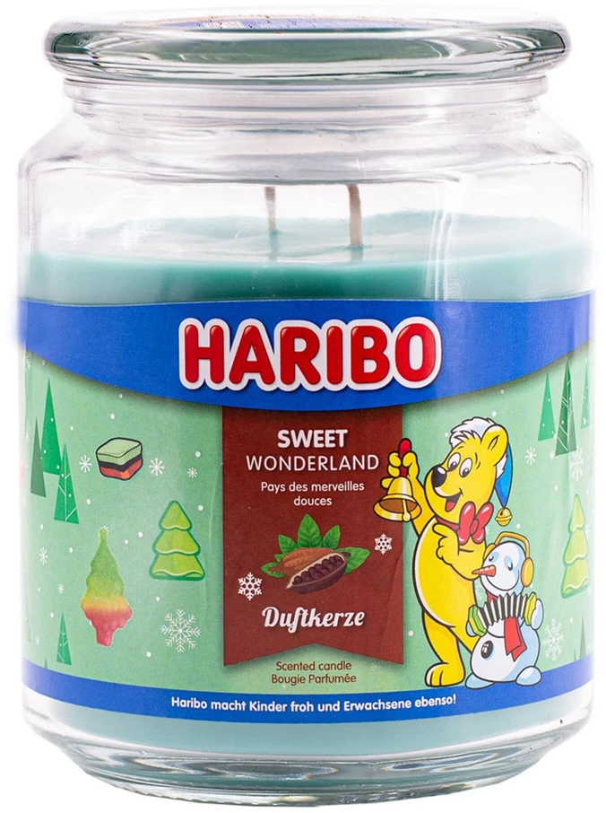 Haribo Duftkerzen Haribo Sweet Wonderland žvakė 510 g
