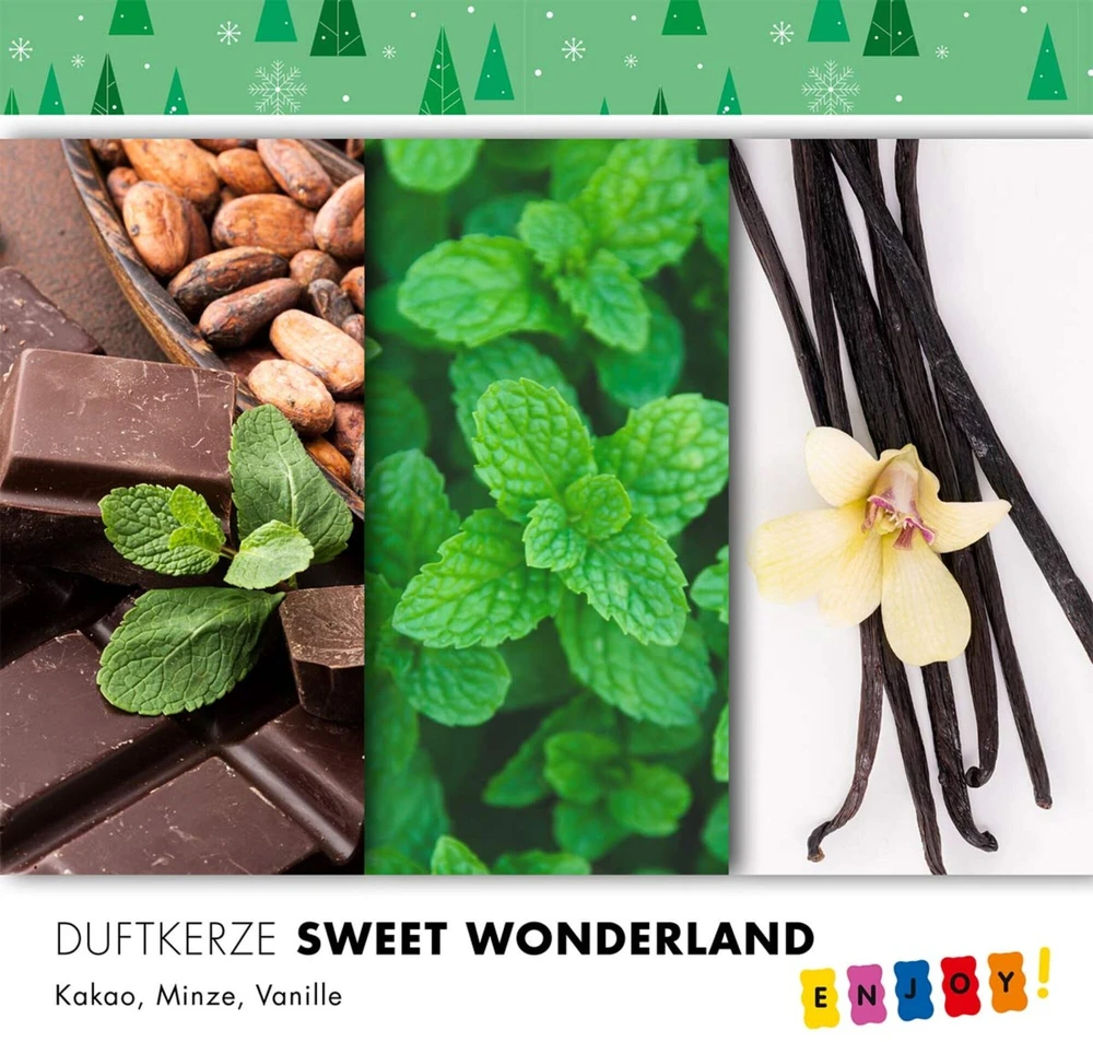 Haribo Duftkerzen Haribo Sweet Wonderland žvakė 510 g