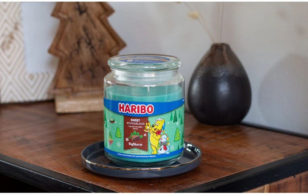 Haribo Duftkerzen Haribo Sweet Wonderland žvakė 510 g