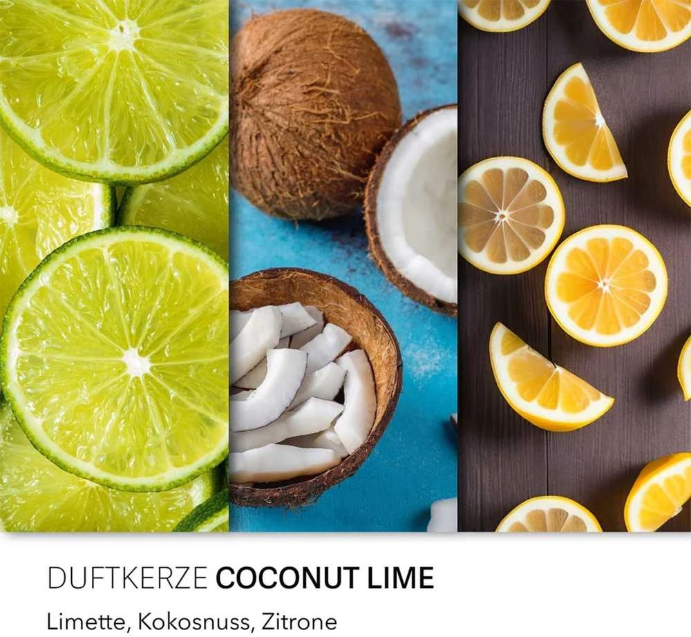 Haribo Duftkerzen Haribo Coconut Lime žvakė 85 g