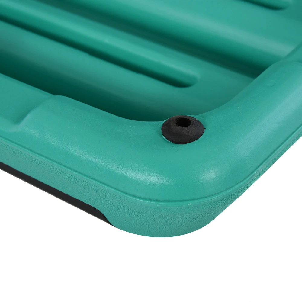 HOMCOM aerobikos ir fitneso treniruoklis stepo platforma, reguliuojamo aukščio 10 cm/15 cm/20 cm, PVC PP, juoda+žalia+violetinė, 110 x 40 x 20 cm