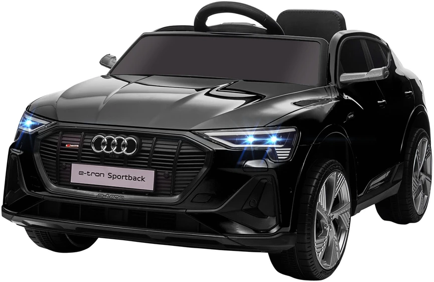 HOMCOM vaikiškas elektromobilis su nuotolinio valdymo pulteliu, saugos diržu, muzikos grotuvu (MP3/USB/TF), 3–5 metų vaikams