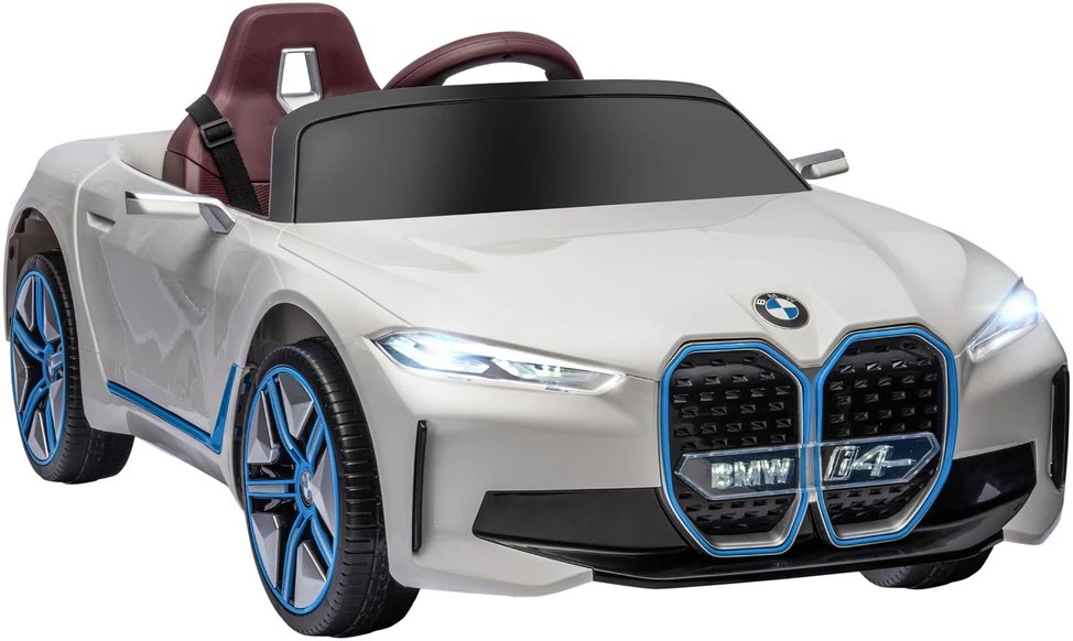 Homcom Vaikiškas elektrinis automobilis su nuotolinio valdymo pulteliu, žibintais, MP3 grotuvu, 3-5 km/val