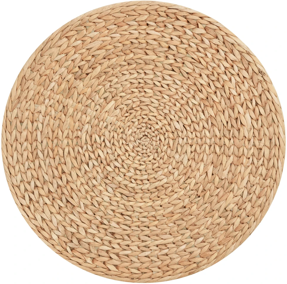 Homcom Pufas su daiktadėže, nuimamas dangtis, chaki spalvos, Ø43x43cm