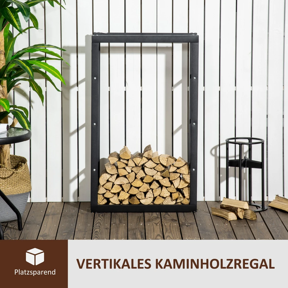 HOMCOM Malkų laikiklis stovas 100 kg - Juodas L60 x W25 x H100 cm