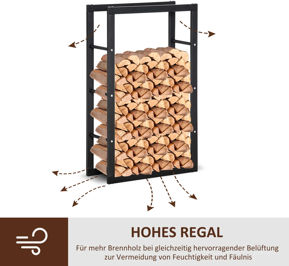HOMCOM Malkų laikiklis stovas 100 kg - Juodas L60 x W25 x H100 cm