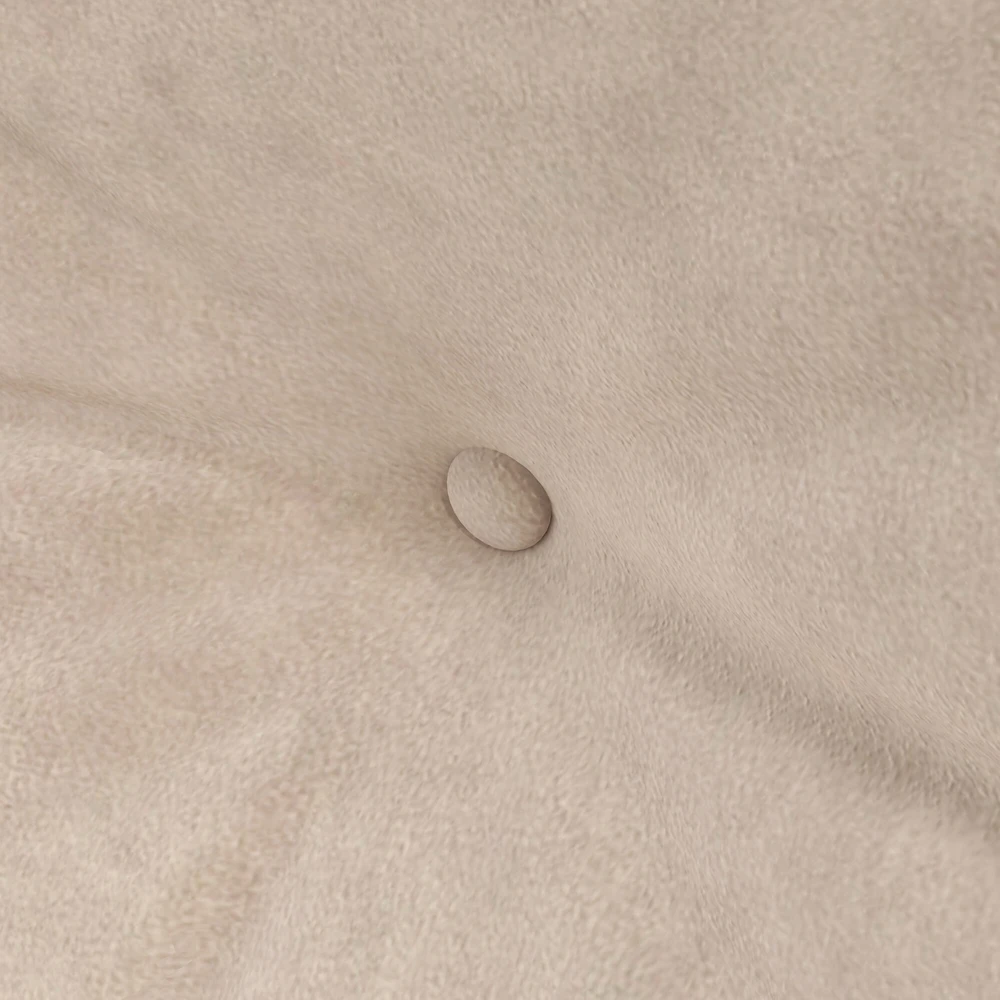 HOMCOM išskleidžiama sofa, poilsio fotelis su lovos funkcija, sulankstoma sofa su aksomo efektu, nugaros pagalvėlė, paminkštinta sofa su reguliuojamu atlošu, smėlio spalvos, 102 x 73 x 81 cm