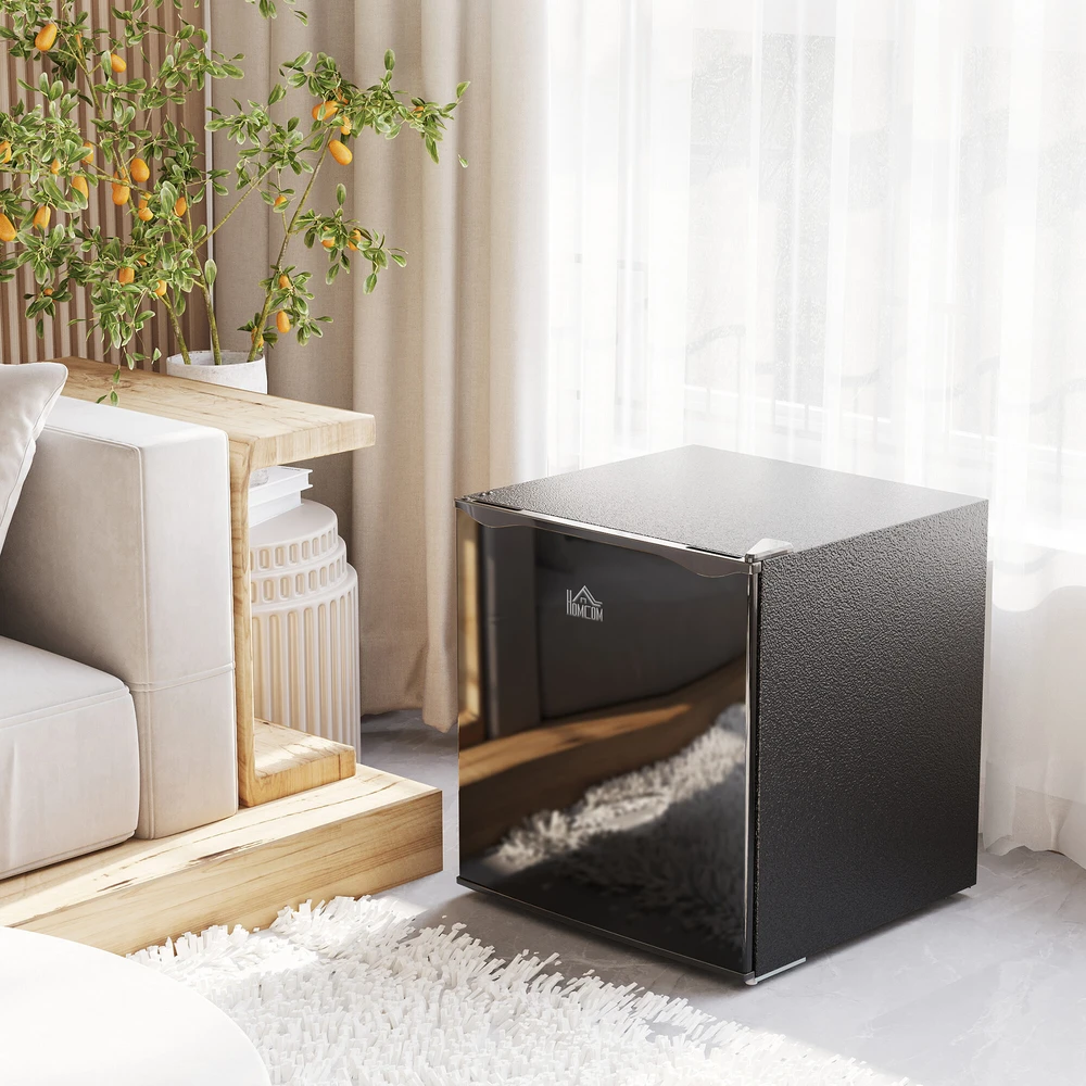Šaldytuvas HOMCOM mini šaldiklis 35 l, elektrinė laisvai pastatoma šaldymo dėžė, 161 W, nuo -14 iki -24 ℃, 5 temperatūros lygių reguliavimas