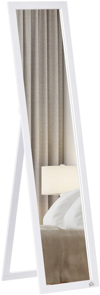 Pilno ilgio veidrodis, 154x37 cm, balta