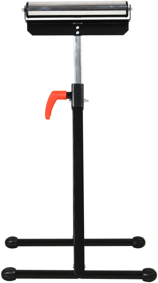 HOMCOM ritininis stovas, reguliuojamo aukščio atraminis stovas, iki 90 kg apkrova, metalinis, juodas, 44x50x68-110 cm