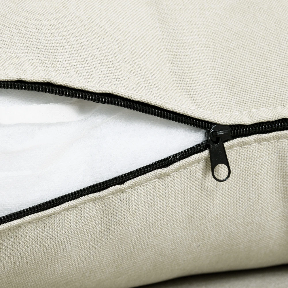 HOMCOM Sofa lova viengulė, sulankstoma sofa su reguliuojamu atlošu, šiaurietiška, lino imitacija