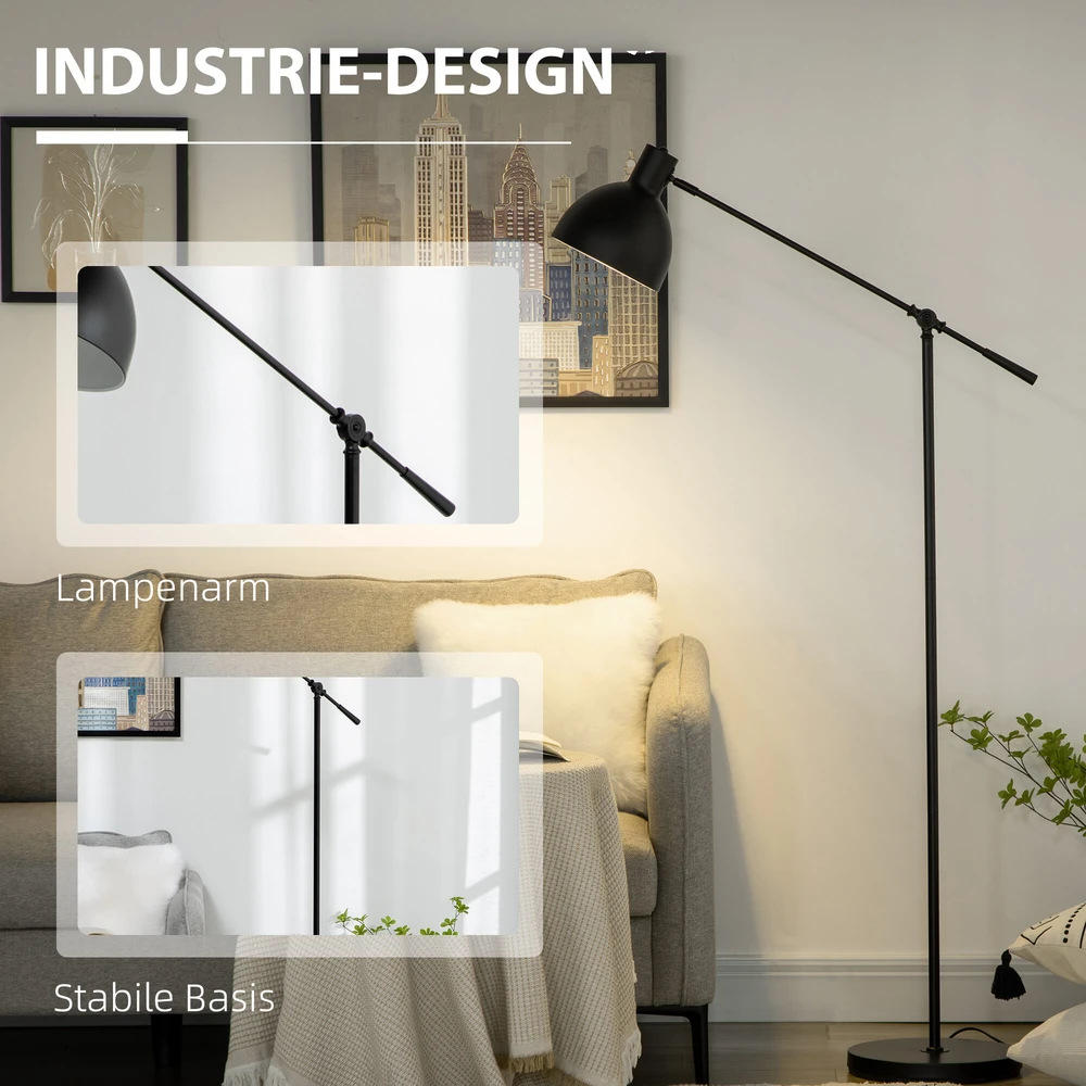Homcom Industrinio stiliaus toršeras