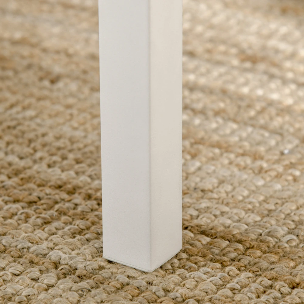 HOMCOM 3 dalių valgomojo baldų komplektas su 2 kėdėmis ir 1 stalu, sulankstomas stalo paviršius, plienas, MDF, natūrali+balta, 120 x 60 x 75 cm