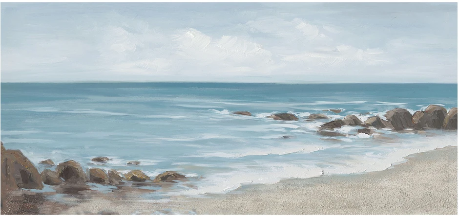 Home4You Aliejinė tapyba 70x150cm, pajūris