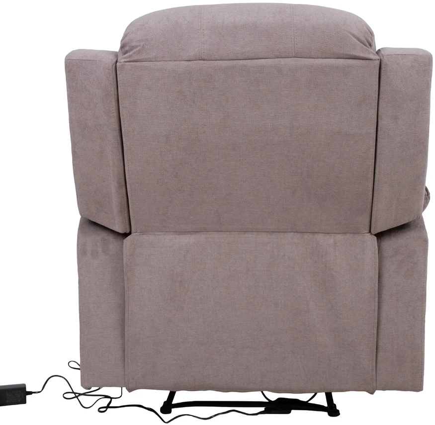 Home4You Atlošas fotelis LOWRI su elektriniu mechanizmu, taupe