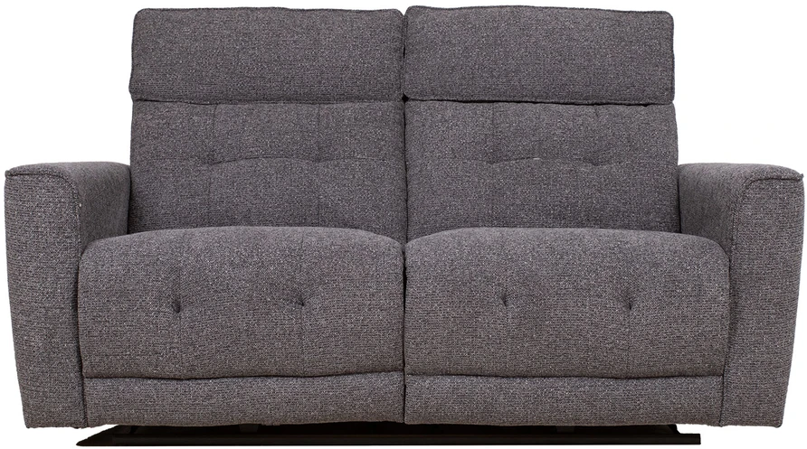 Home4You Atlošiama sofa BOSCO, 2 vietų, su elektriniu mechanizmu, pilka