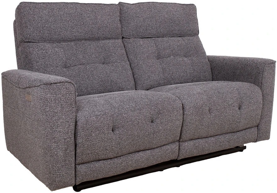 Home4You Sofa su reglaineriu BOSCO 2-vietų Elektrinė Pilka