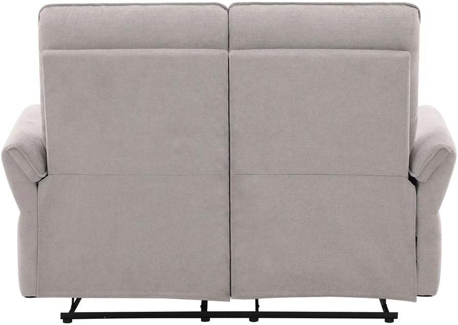 Home4You Atlošiama sofa DAMIKA, 2 vietų, su elektriniu mechanizmu, pilka
