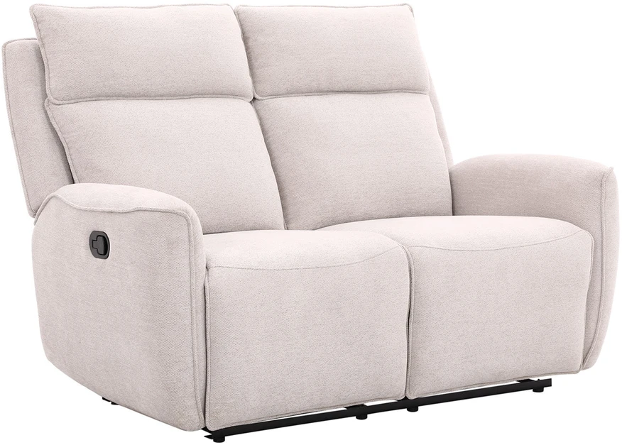 Home4You Sofa-reglaineris MAREN 2-vietė Smėlio spalvos