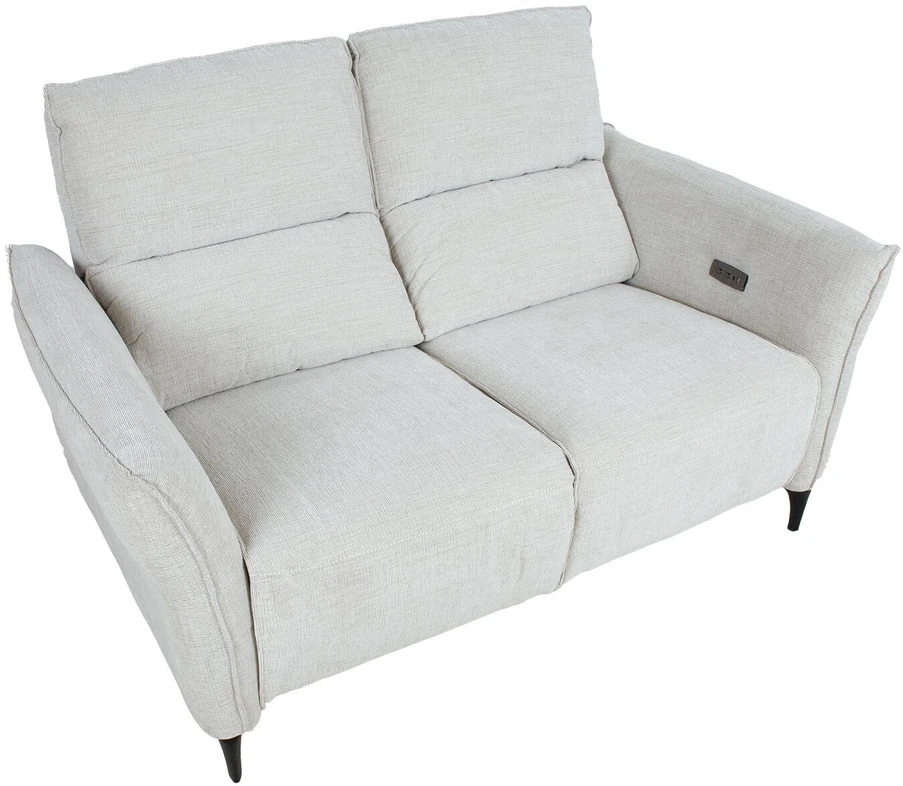 Home4You Dvivietė sofa su reglaineriu MIAMI Šviesiai smėlio