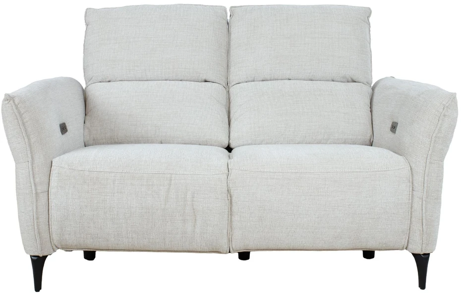 Home4You Atlošiama sofa MIAMI, 2 vietų, su elektriniu mechanizmu, šviesiai smėlio spalvos