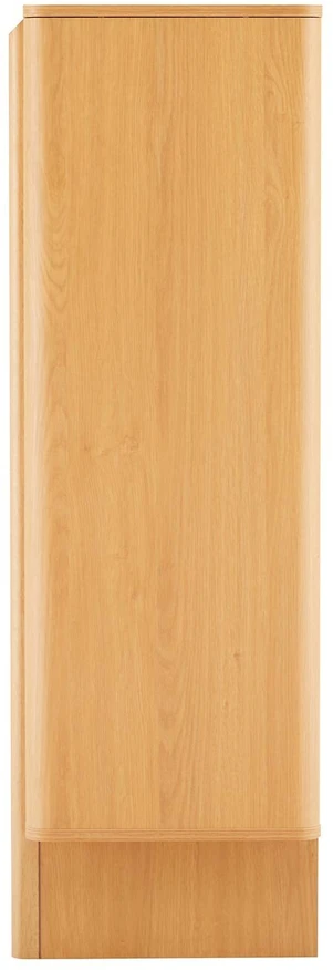 TV staliukas Home4You Komoda MORBEN 100x42xA130cm, melaminas su ąžuolo dekoru
