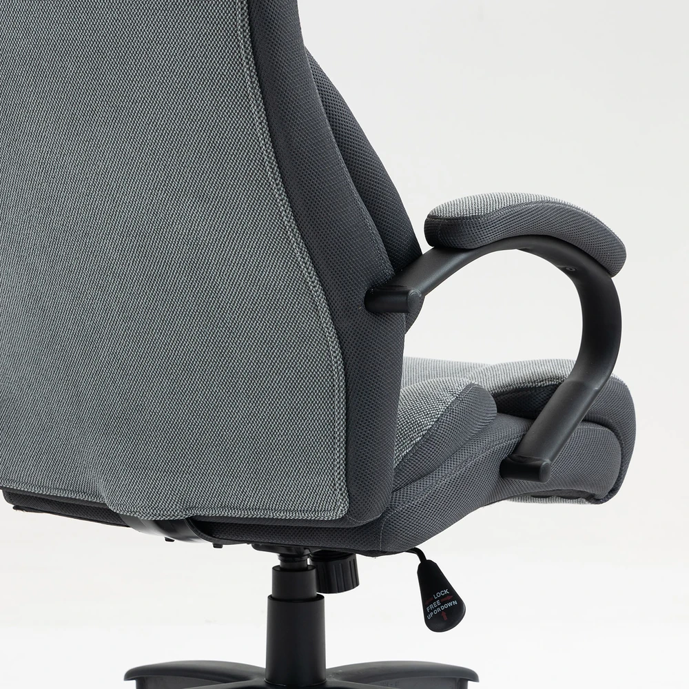 Home4You Darbo kėdė MALONE XXL pilka