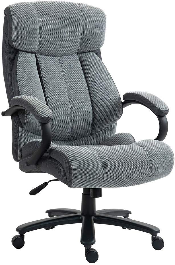 Home4You Darbo kėdė MALONE XXL pilka