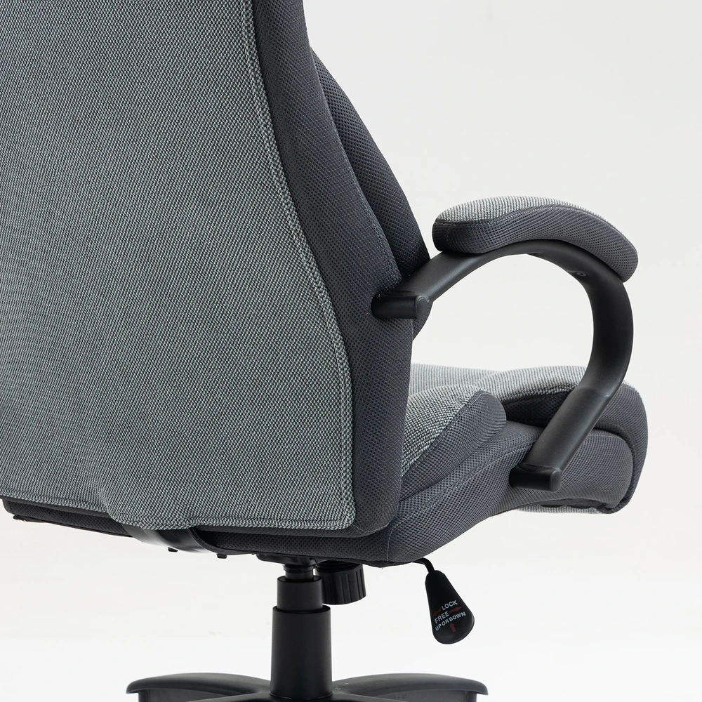 Home4You Darbo kėdė MALONE XXL pilka