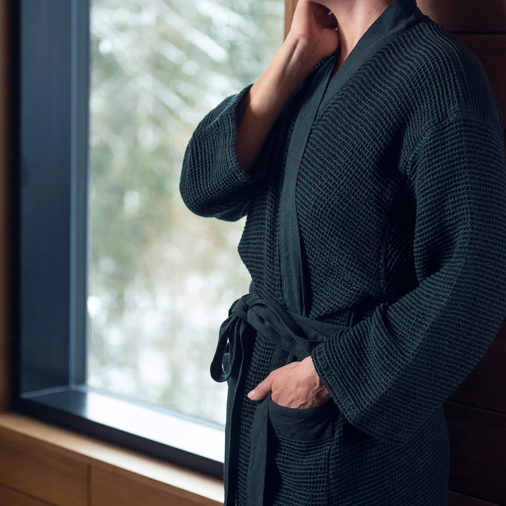 Home4You Bathrobe RENTO Žalias L/XL