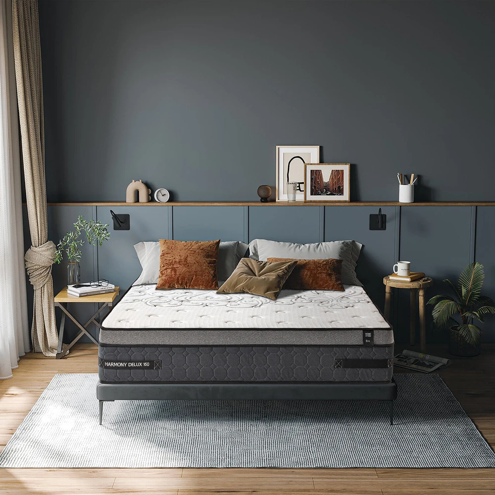 Home4You Spyruoklinis čiužinys HARMONY DELUX 180x200xH33cm