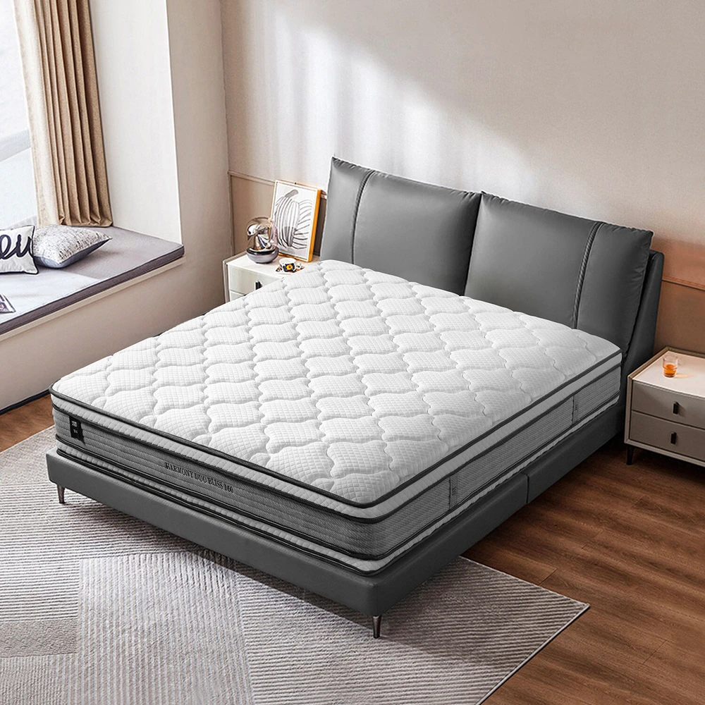 Home4You Spyruoklinis čiužinys HARMONY DUO BLISS 160x200xH28cm